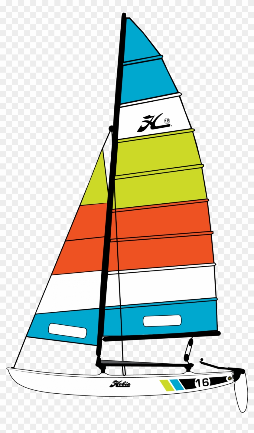 Autocollant Coque Gauche "hobie 16" - Hobie Cat #687936