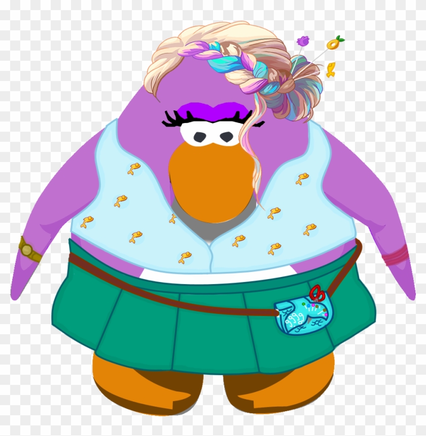 Image - Club Penguin Dot Hair #688027