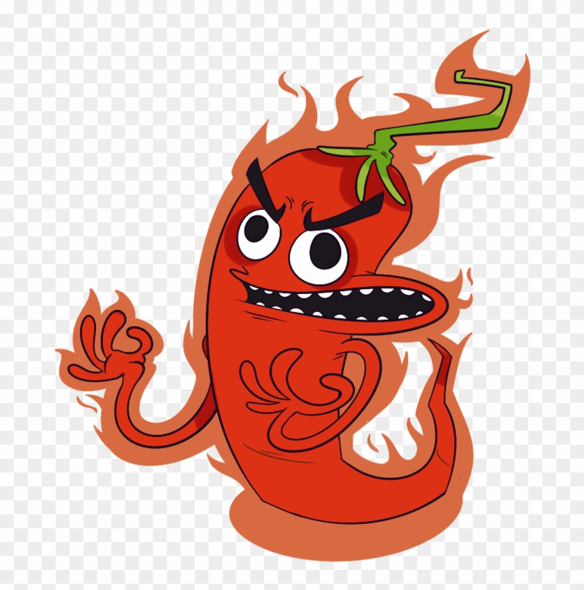 Chilli Pepper By Jamtoon - Chili Pepper Cartoon Transparent #688131