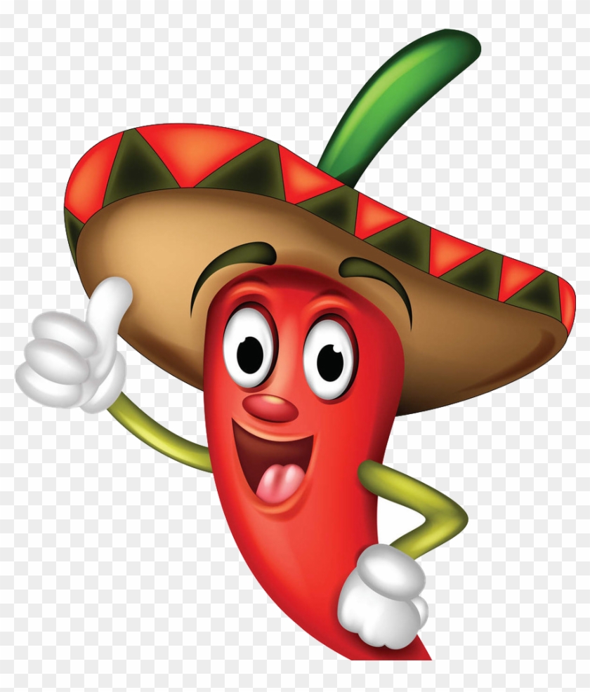 Chili Con Carne Mexican Cuisine Chili Pepper Chili - Clip Art Mexican Chili Pepper #688156