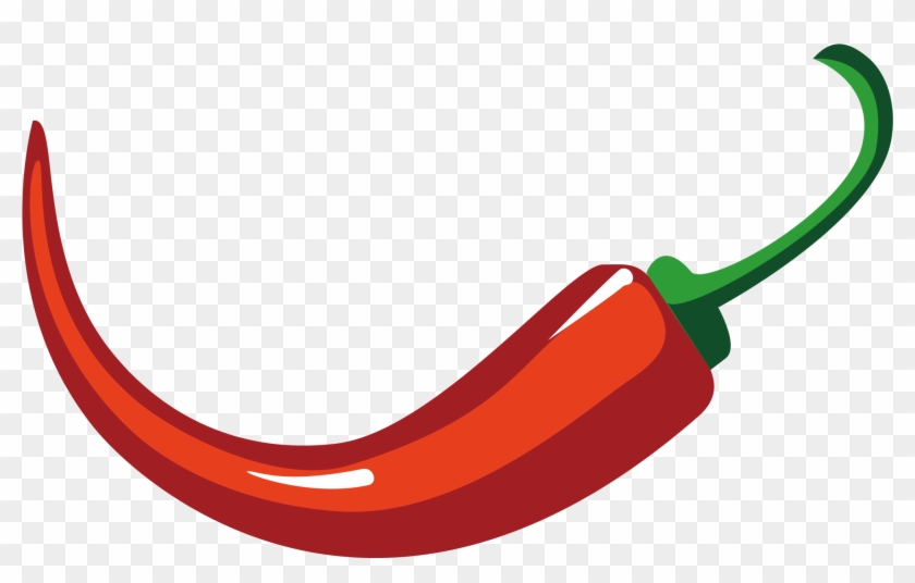 Capsicum Annuum Chili Pepper Euclidean Vector - Pepper Vector Png #688196