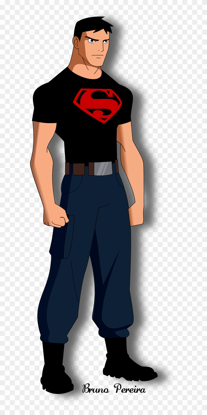 Neste Vídeo, O Bruno Pereira, Que Tem 13 Anos E Estuda - Young Justice Superboy Png #688311