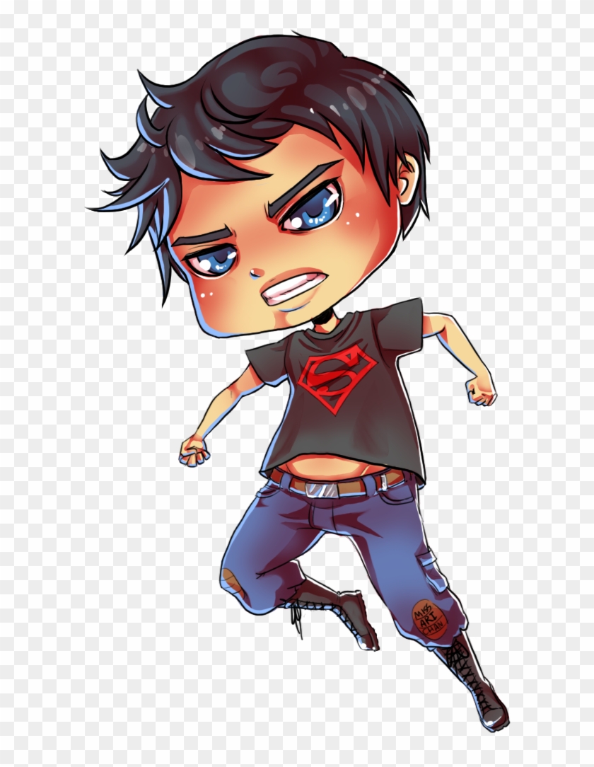 Superboy Chibi By Xxmissarichanxx - Young Justice Superboy Chibi #688382