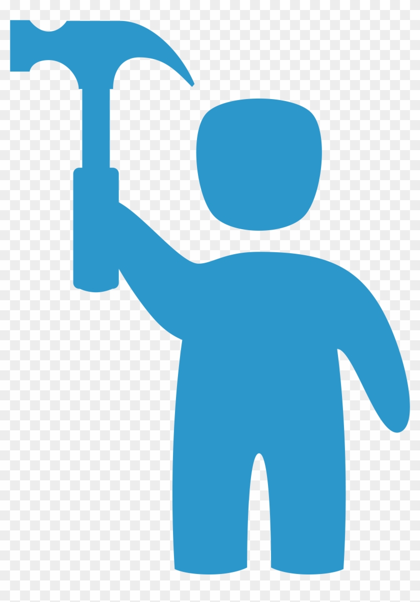 Laborer Cartoon Illustration - Laborer Cartoon Illustration #688477