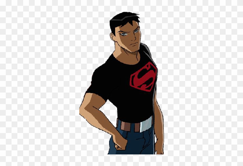 Superboy - Young Justice Animated Series - Free Transparent PNG Clipart  Images Download