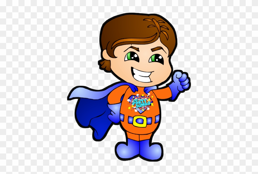 Superboy Colour 3d With Logo Outline - Cartoon #688527