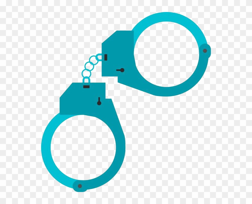 Handcuffs Prison Police Illustration - Handcuffs Prison Police Illustration #688538