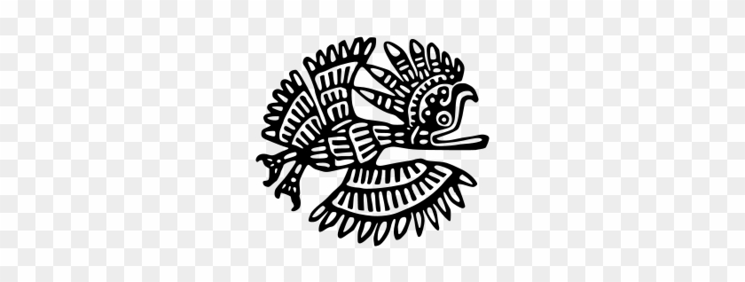 Ancient Mexico Motif Png Images - Aztec Bird I Tank Top Vest Indians Sign Culture Civilization #688539
