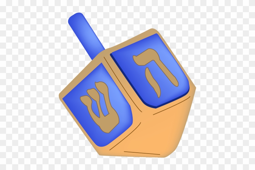 Dreidel Hanukkah Clip Art - Dreidel Transparent #688541