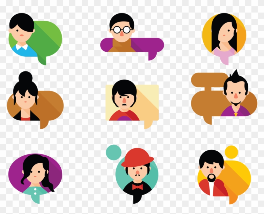 Person Icons - Vector Graphics #688668