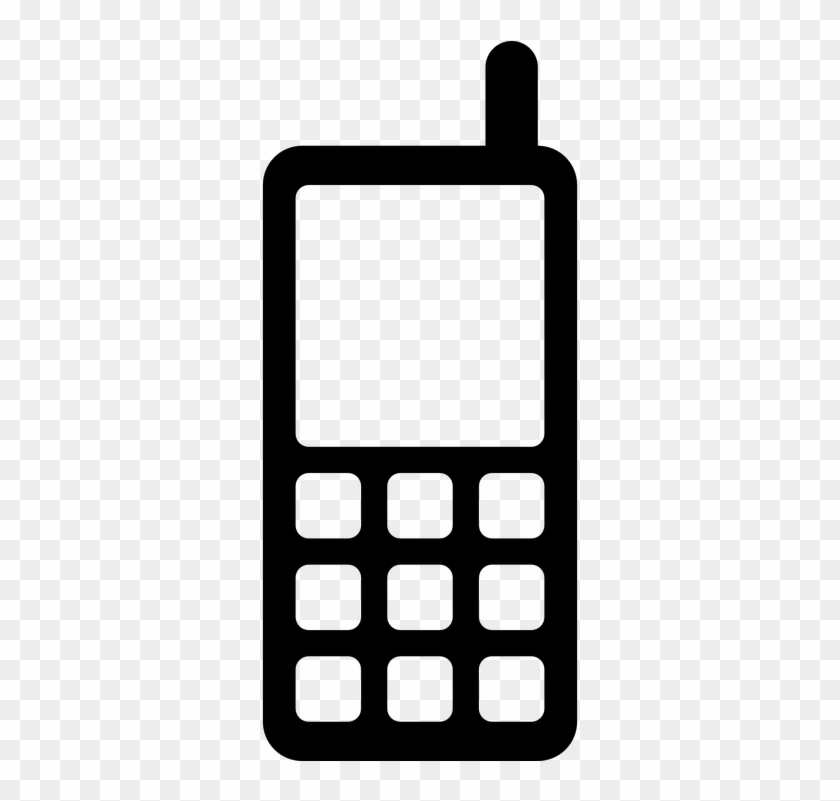 Cell Phone Graphics 6, Buy Clip Art - Mobile Icon Png #688720