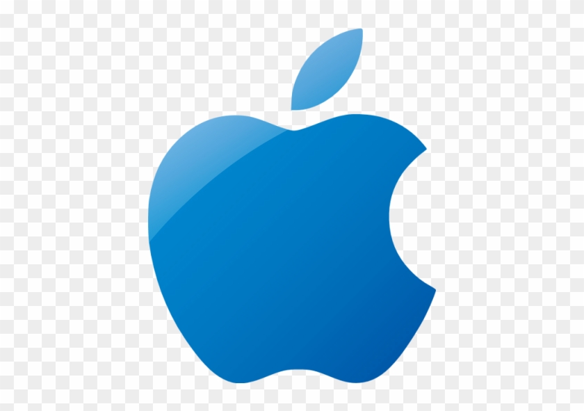 Web 2 Blue Apple Icon - Icon Mac Os Png #688843