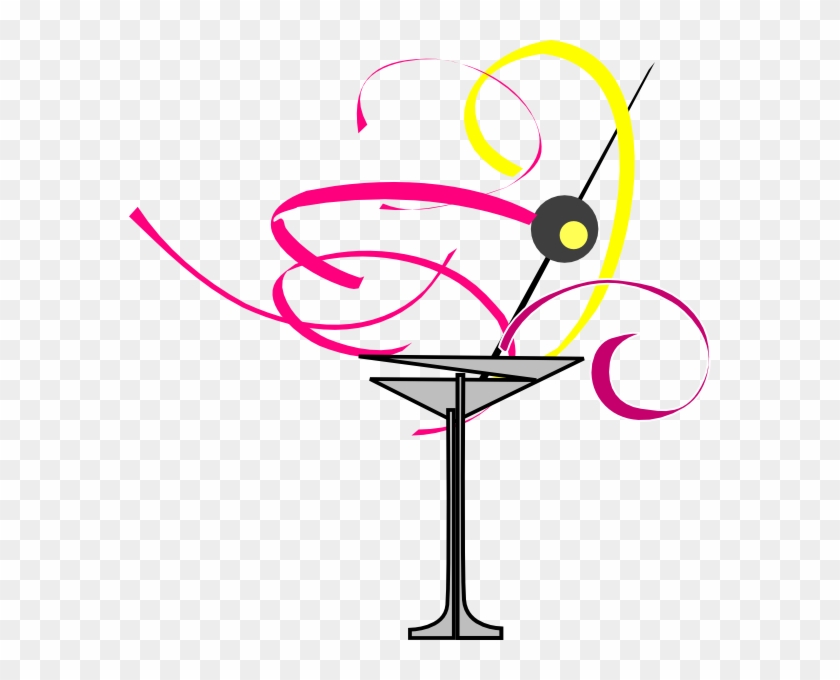 Martini Glass Clip Art At Clker - Cocktail Glass #688913