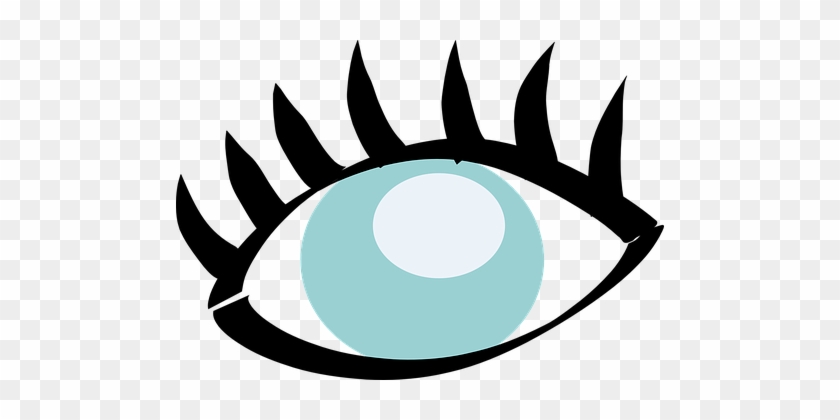 Eye, Eyesight, Vision, Optic, Eyelashes - Blind Eye Clipart #688925