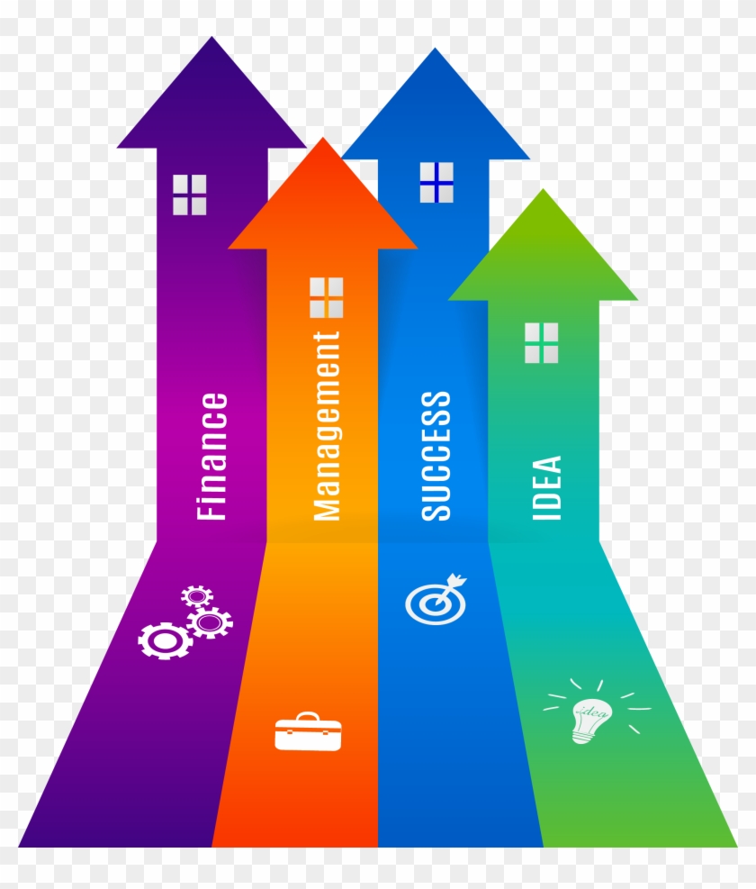 Diagram Infographic - Dynamic Arrow - Diagram Infographic - Dynamic Arrow #689016