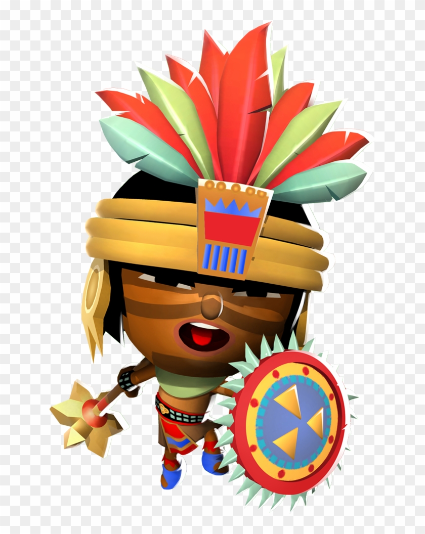 The Mayan Warrior - Cartoon #689265