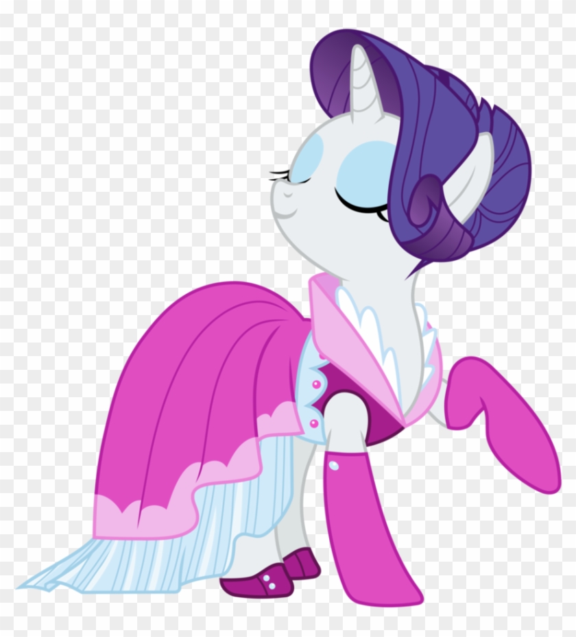 Fabulous Rarity Is Fabulous By Floppychiptunes - My Little Pony Rarity Dress #689278