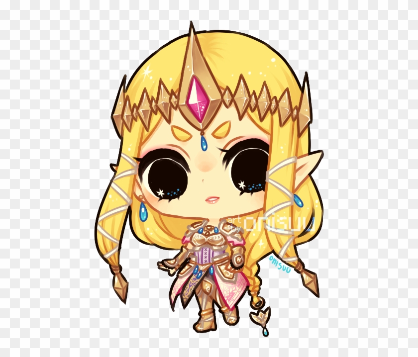 Hyrule Warriors Zelda By Onisuu - Cartoon #689303