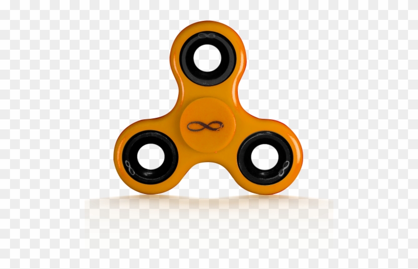 Basic Orange Plastic - Fidget Spinner #689315