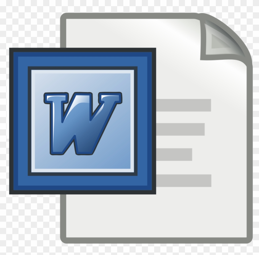 Ms Word Stylized Logo - Ms Word Logo #689367