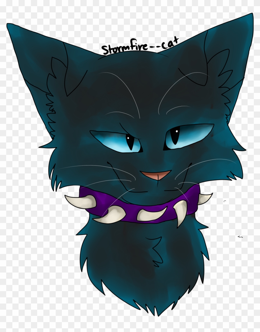 Scourge Headshot By Stormfire Cat - Warrior Cats Scourge Headshot #689442