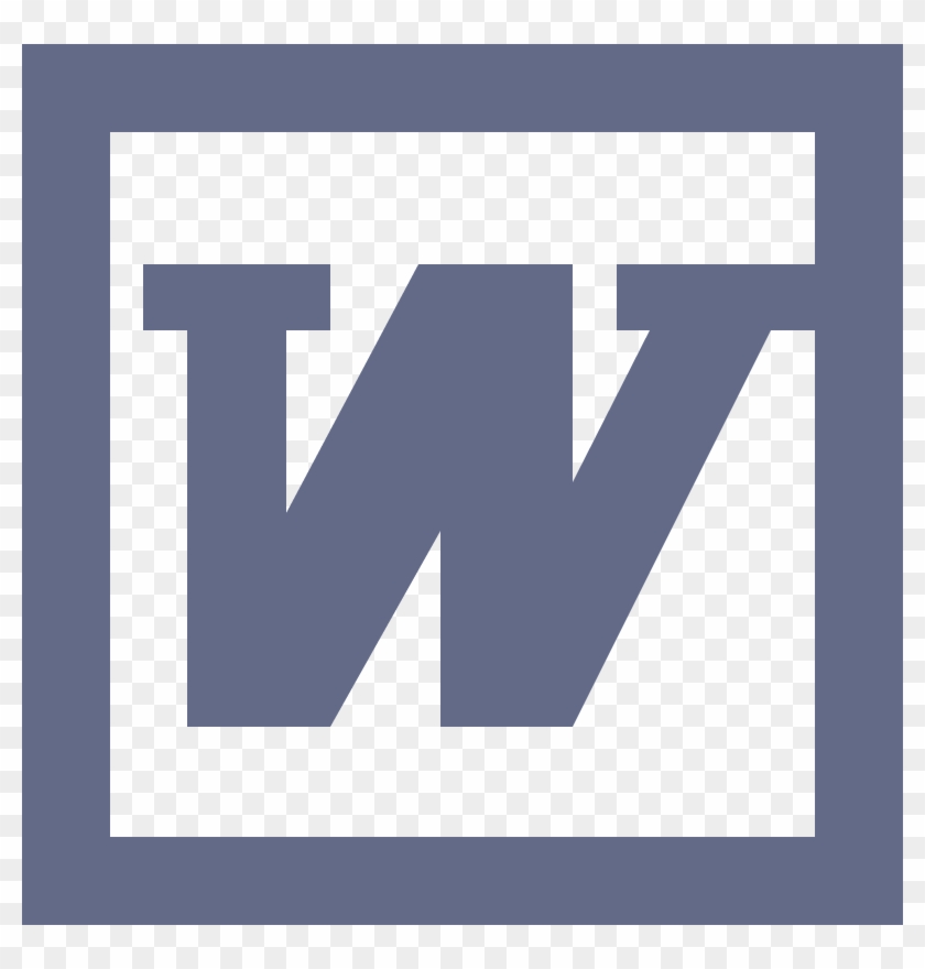 Microsoft Office Word Vector - Logotipo De Microsoft Word #689482