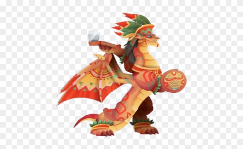 Aztec Warrior Dragon 3d - Aztec Warrior Dragon 3d #689488