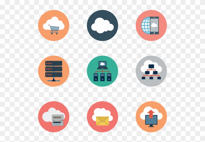 Cloud Computing - Iot Flat Icon #689502