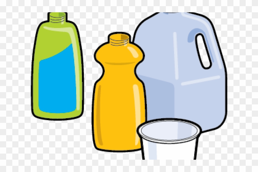 Plastic Bottles Clipart Recycled Plastic - Argumentative #689507