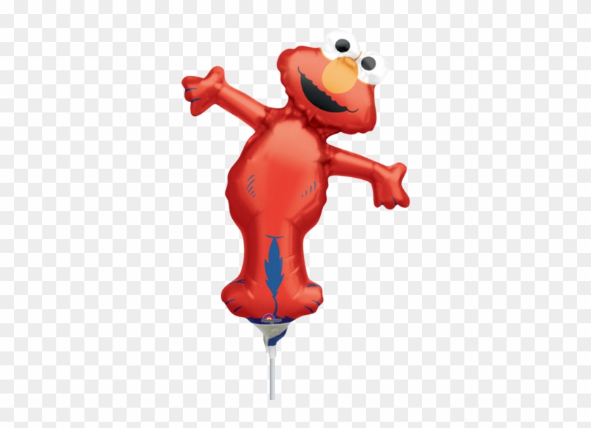 Elmo Full Body 14 Globo Metálico - 14 Inch Elmo Full Body Flat #689582