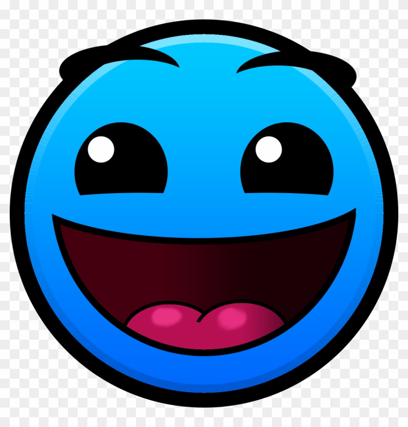 Image Result For Geometry Dash Faces - Easy Difficulty Geometry Dash #689668