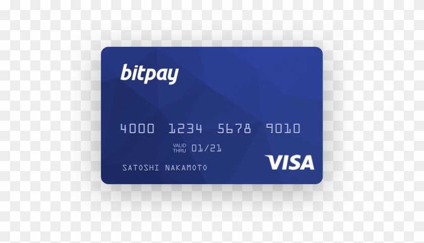 Bitpay Card Visa Prepaid Debit Kaart Debit Master Prepaid - Bitpay Card #689749