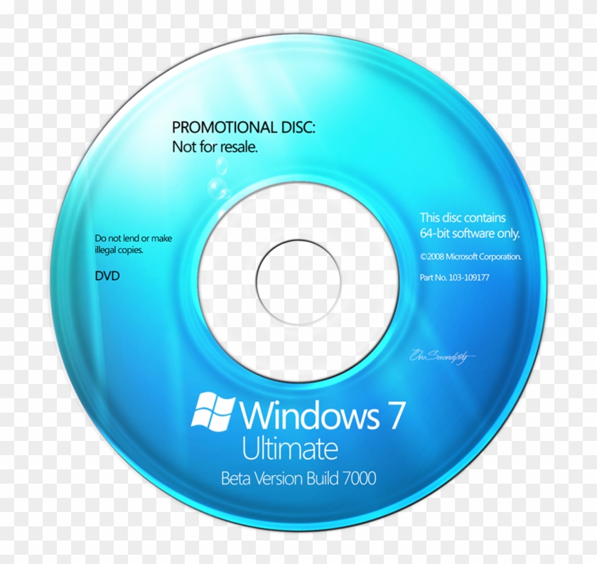 Oneserendipity Windows 7 Beta Dvd Cover By Oneserendipity - Windows 7 Pre Dvd #689782