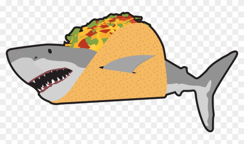 Shark A-taco By Tmldesign - Shark In A Taco #689826