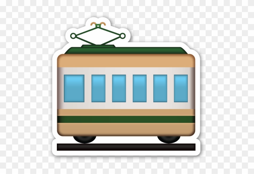 Tram Emoji #689864