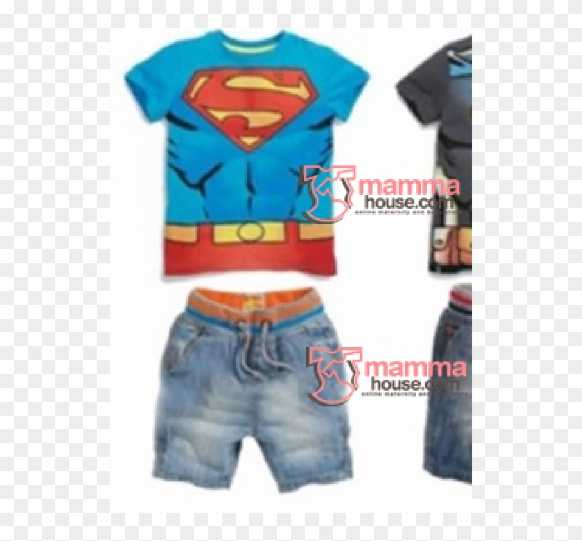 Baby Clothes 2 Pcs Superman - Clothing #689879