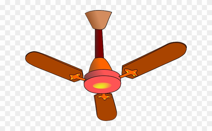 Summer House, Fan, Table, Cartoon, Electric, Air, Summer - Ceiling Fan  Clipart - Free Transparent PNG Clipart Images Download