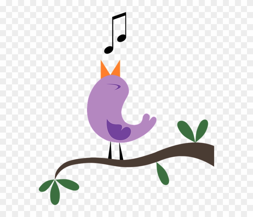 Ptsd - Bird Singing Free Clip Art #690041