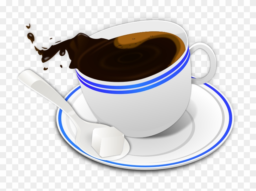 Clipart - Coffee - Tasse De Café Renverse #690173