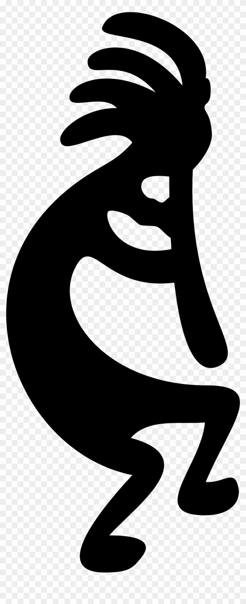 Indian Flute Player Symbol #690184