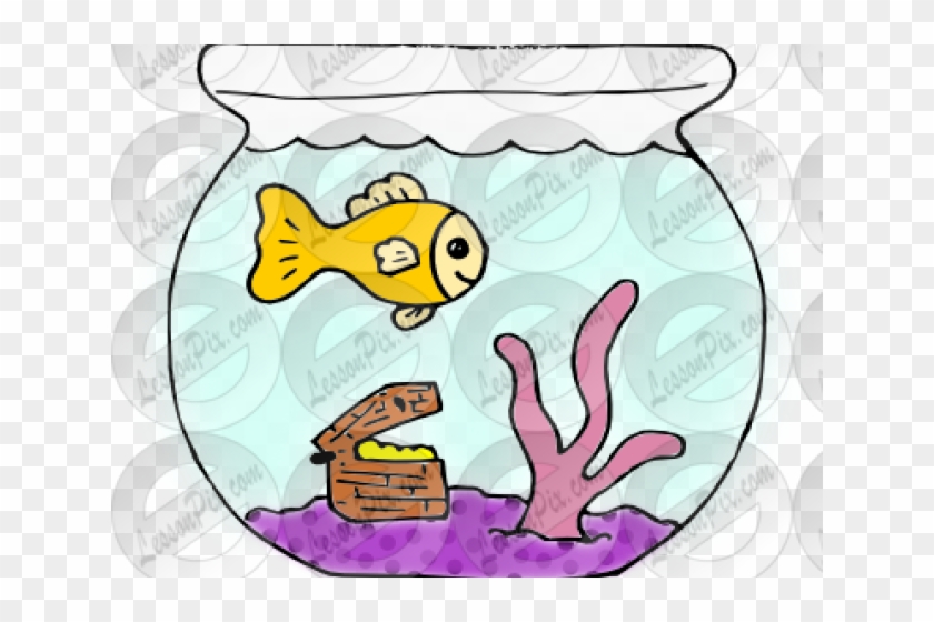Fish Bowl Clipart Classroom Pet - Bowl #690247