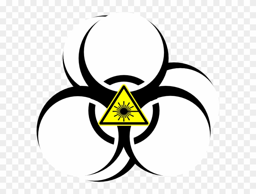 Biohazard Clipart Zombie - Biohazard Symbol #690422