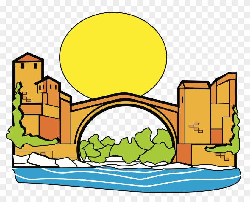 Big Image - Mostar Bridge Clip Art #690441