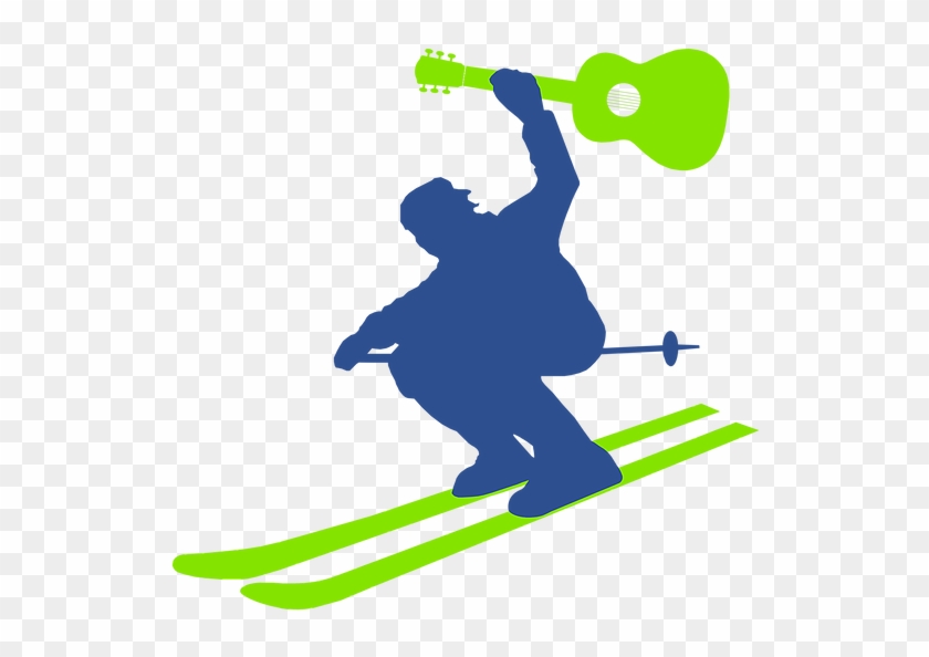 Celebrity Ski Fest - Skier Silhouette #690519