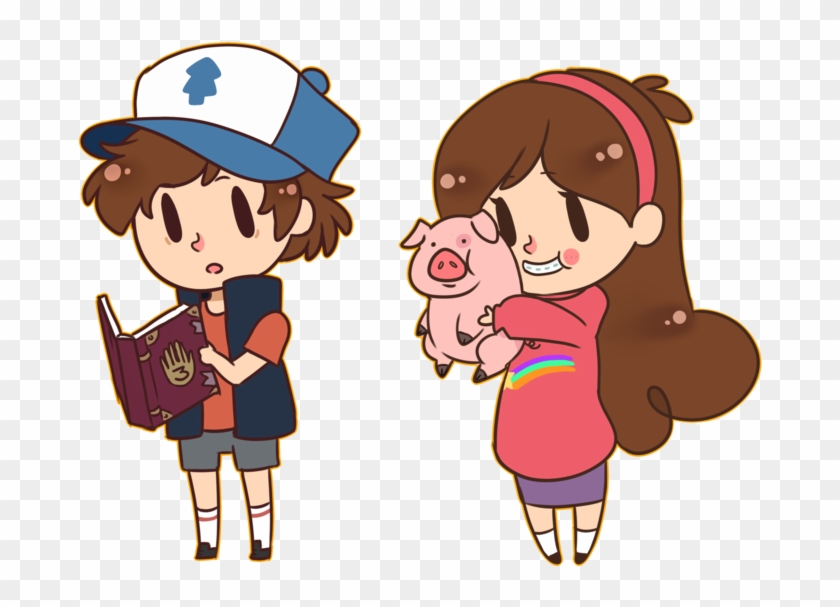 1000 Images About Gravity Falls On Pinterest - Mabel And Dipper Chibi #690536