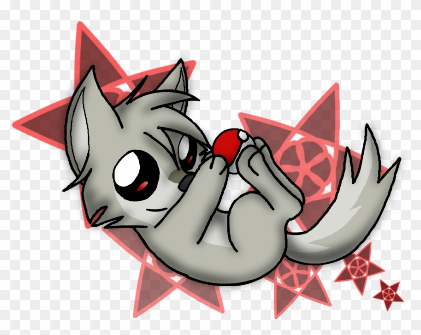 Wolf Clipart Chibi - Chibi Wolf Transparent #690597