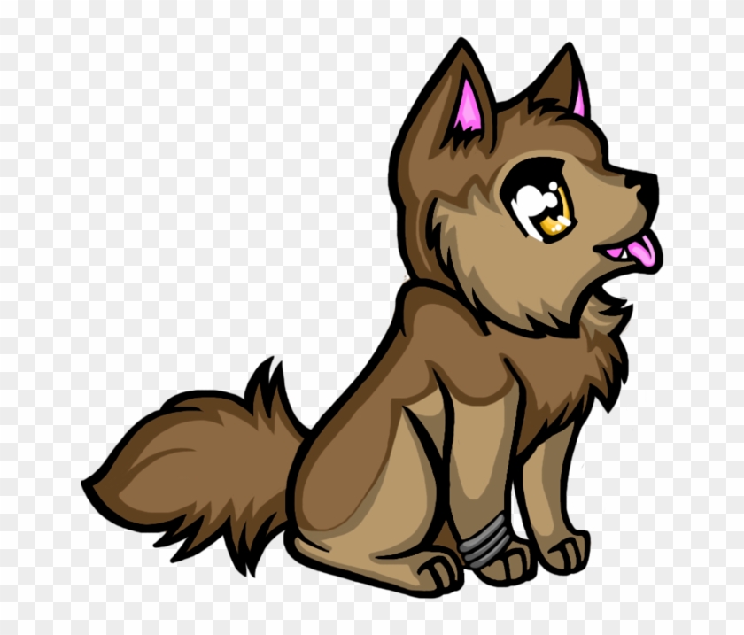 Wolfs Rain Fanart - Cute Cartoon Wolf Pup #690600