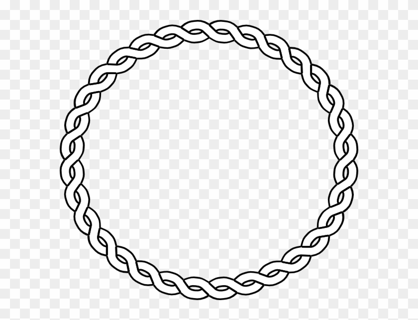 Rope Seal Border Clip Art At Clker - Rope Border #690609