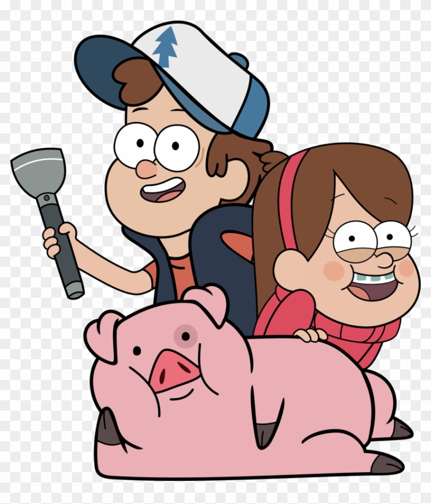 Let's Go Solve A Mystery By Strumfreak On Deviantart - Dipper And Mabel And Waddles #690660