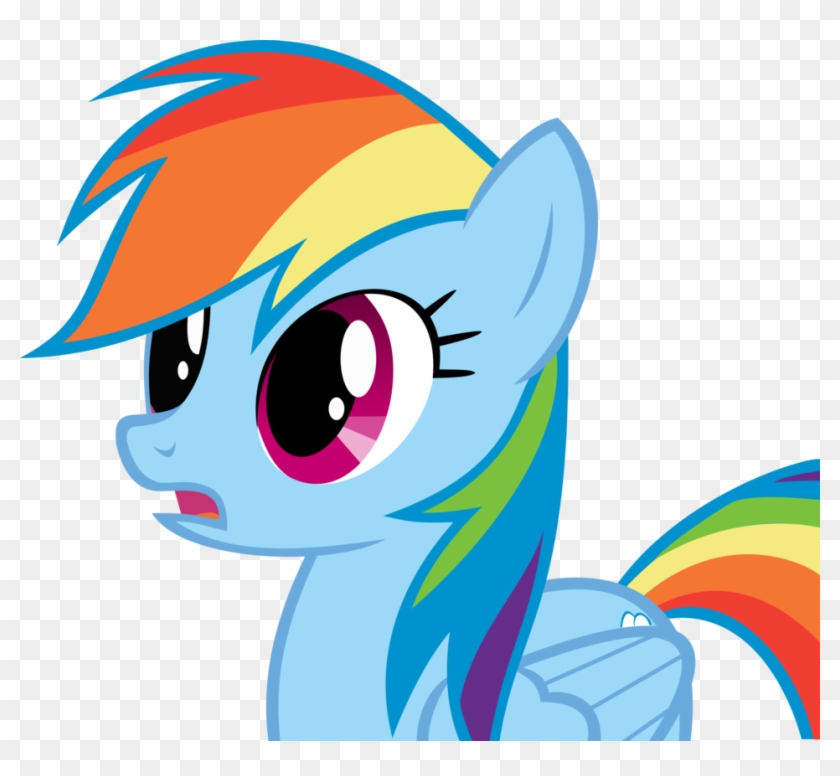 Surprised Rainbow Dash By Dayvstylish - Super Smash Bros Villager Meme Gif #690673